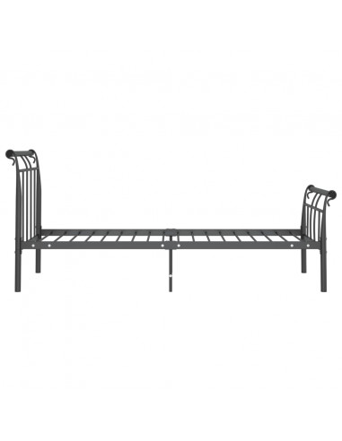 Giroletto Nero in Metallo 100x200 cm