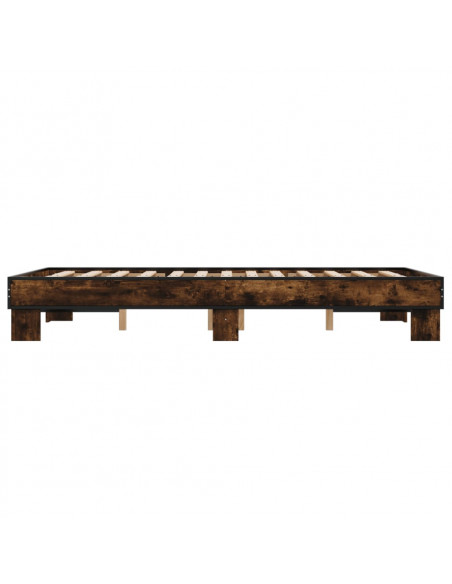 Giroletto Rovere Fumo 140x200 cm in Legno Multistrato Metallo