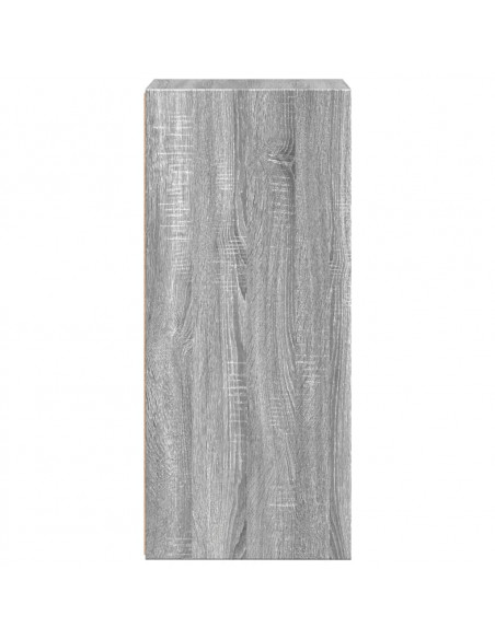 Credenza Grigio Sonoma 40x41x93 cm in Legno Multistrato
