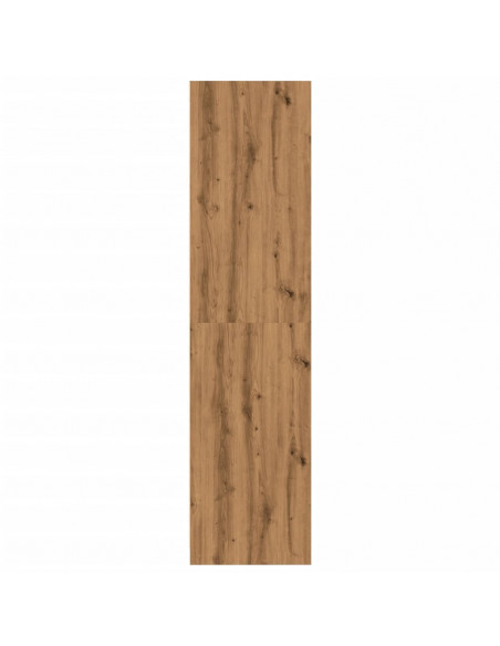 Armadio Rovere Artigianale 50x50x200 cm in Legno Multistrato