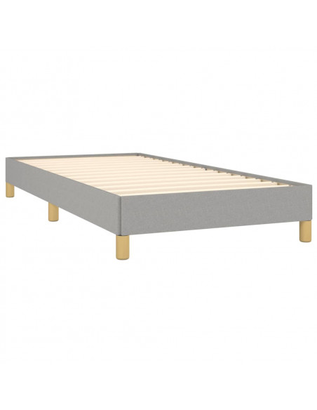 Giroletto Grigio Chiaro 90x200 cm in Tessuto
