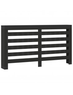 Copertura Termosifone Nera 175x20x82 cm in Legno Multistrato 2