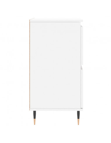 Credenza Bianca 60x35x70 cm in Legno Multistrato