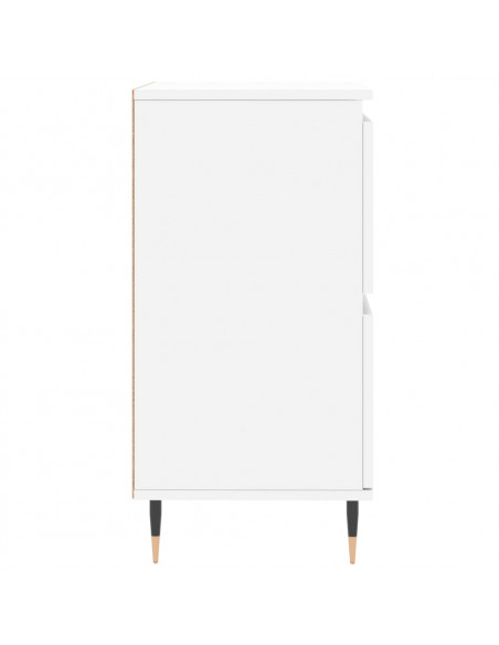 Credenza Bianca 60x35x70 cm in Legno Multistrato