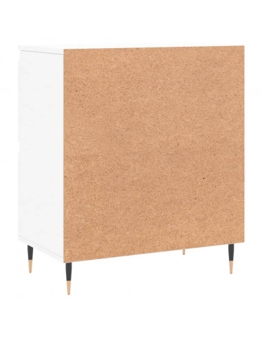 Credenza Bianca 60x35x70 cm in Legno Multistrato
