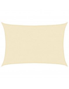 Vela Parasole 160 g/m² Crema 4x5 m in HDPE 2
