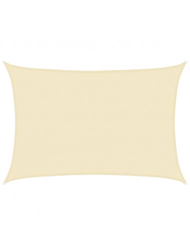 Vela Parasole 160 g/m² Crema 4x5 m in HDPE