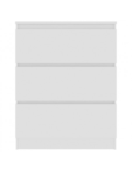 Credenza Bianca 60x35x76 cm in Legno Multistrato