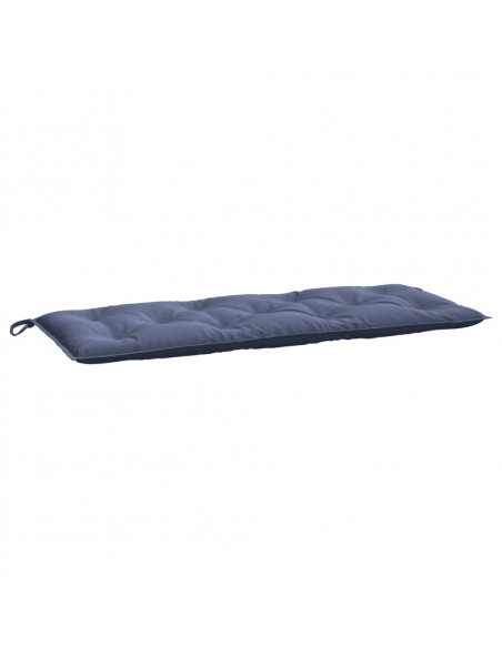 Cuscino Panca Giardino Blu Marino 120x50x7cm in Tessuto Oxford