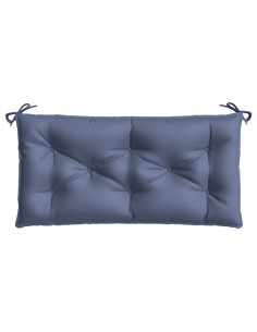 Cuscino Panca Giardino Blu Marino 100x50x7cm in Tessuto Oxford 2