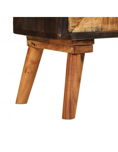 Credenza in Legno Massello di Mango 85x30x75 cm