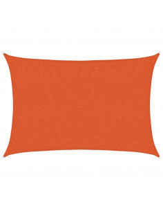 Vela Parasole 160 g/m² Arancione 2x2,5 m in HDPE 2