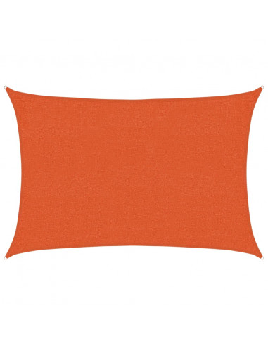 Vela Parasole 160 g/m² Arancione 2x2,5 m in HDPE