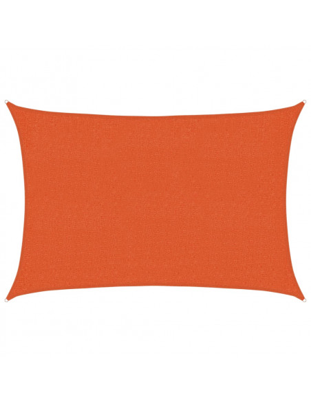 Vela Parasole 160 g/m² Arancione 2x2,5 m in HDPE