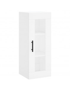 Credenza Bianca 34,5x34x180 cm in Legno Multistrato 2