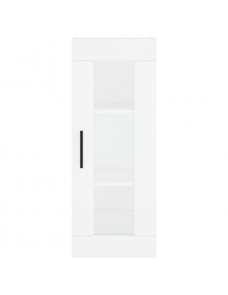 Credenza Bianca 34,5x34x180 cm in Legno Multistrato