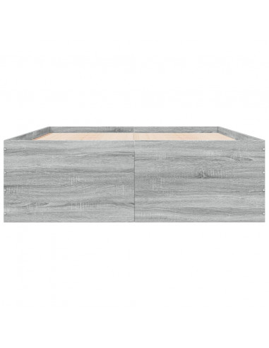 Giroletto Grigio Sonoma 140x190 cm in Legno Multistrato