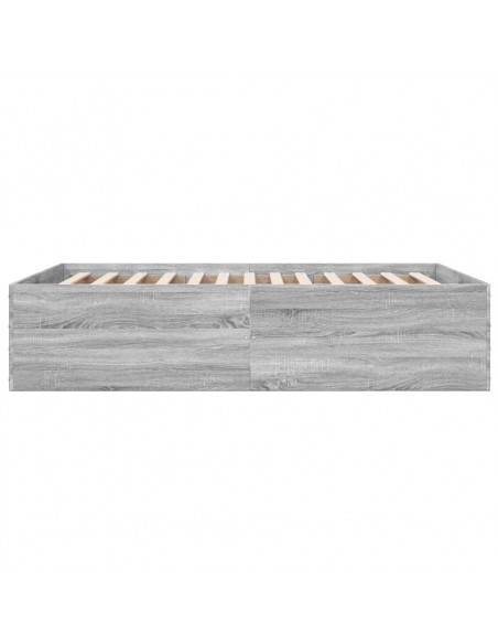 Giroletto Grigio Sonoma 140x190 cm in Legno Multistrato
