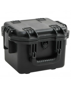Valigetta da Volo Portatile Nera 30x24,5x20 cm in PP 2