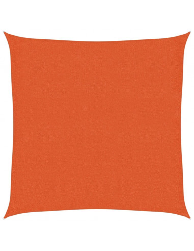 Vela Parasole 160 g/m² Arancione 3x3 m in HDPE