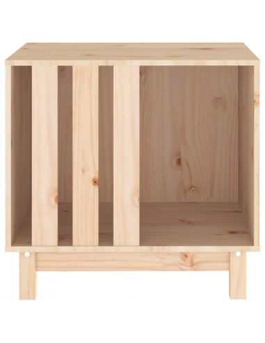 Casetta per Cani 60x45x57 cm in Legno Massello di Pino