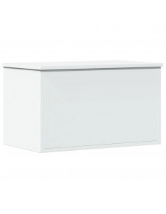 Contenitore Portaoggetti Bianco 60x35x35 cm in Truciolato 2