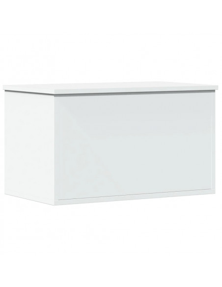 Contenitore Portaoggetti Bianco 60x35x35 cm in Truciolato