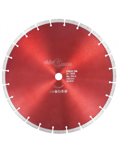 Disco da Taglio Diamantato in Acciaio 350 mm