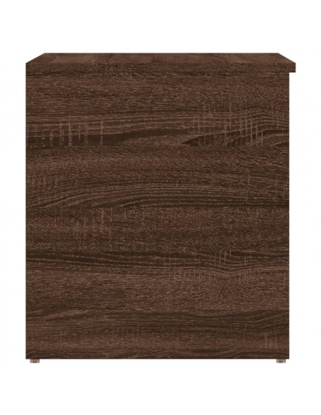Cassapanca Rovere Marrone 84x42x46 cm in Legno Ingegnerizzato