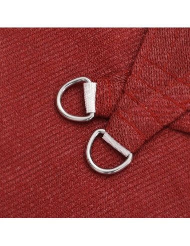 Vela Parasole 160 g/m² Rossa 3x5 m in HDPE