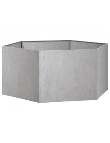 Fioriera Ruggine 90x90x45 cm Acciaio Corten