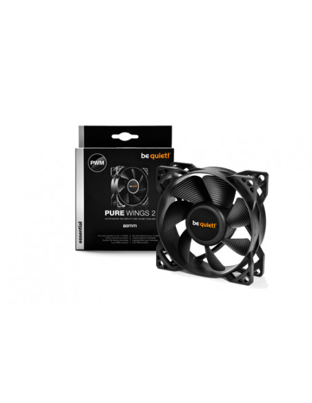 be quiet! Pure Wings 2 Case per computer Ventilatore 8 cm Nero