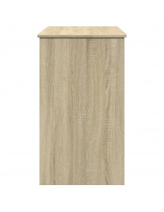 Toeletta con Specchio Rovere Sonoma 100x45x76 cm