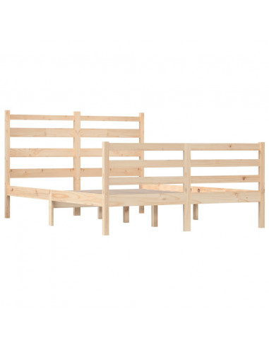 Giroletto in Legno Massello di Pino 160x200 cm