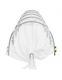 Tunnel in Rete 2pz 1,5x5 m in Fibra di Vetro e PP