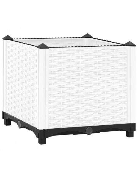 Fioriera Rialzata 40x40x38 cm in Polipropilene