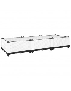 Fioriera Rialzata 120x40x23 cm in Polipropilene 2