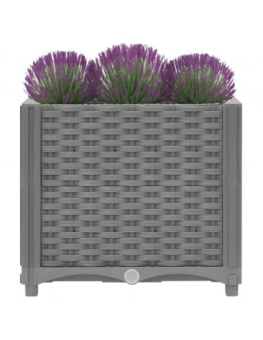 Fioriera Rialzata 40x40x38 cm in Polipropilene