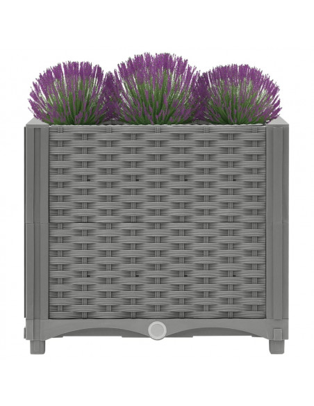 Fioriera Rialzata 40x40x38 cm in Polipropilene
