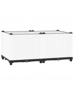 Fioriera Rialzata 80x40x38 cm in Polipropilene 2