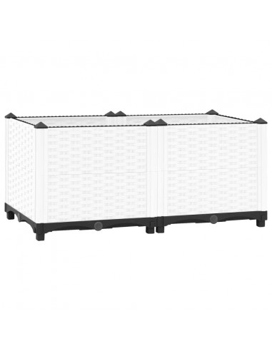 Fioriera Rialzata 80x40x38 cm in Polipropilene