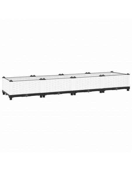 Fioriera Rialzata 160x40x23 cm in Polipropilene