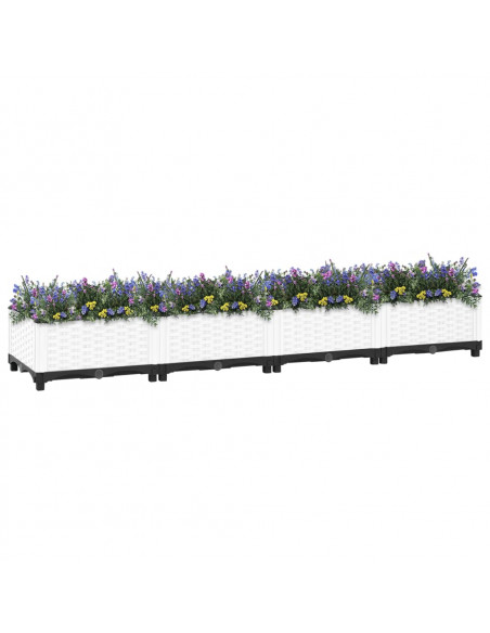 Fioriera Rialzata 160x40x23 cm in Polipropilene