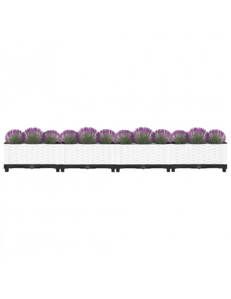 Fioriera Rialzata 160x40x23 cm in Polipropilene