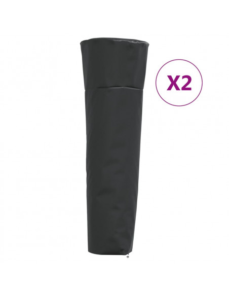 Coperture per Stufa 2pz Forma Piramide 86x47x241cm 420D Oxford