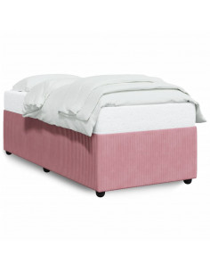 Giroletto Rosa 90x190 cm in Velluto 2