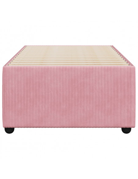 Giroletto Rosa 90x190 cm in Velluto