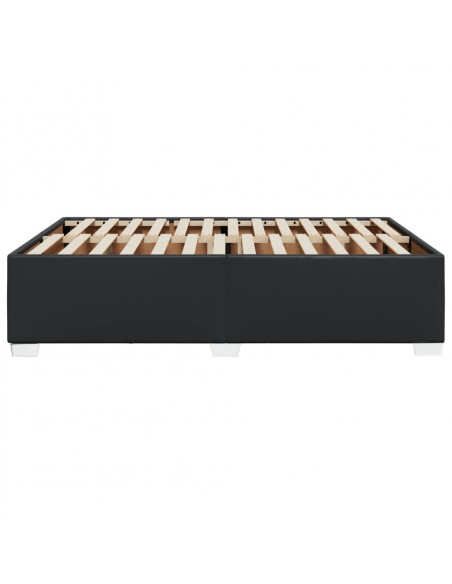Giroletto Nero 140x200 cm in Similpelle