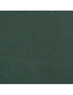 Testiera ad Orecchio Verde Scuro 203x16x118/128 cm in Velluto