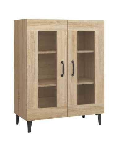 Credenza Rovere Sonoma 69,5x34x90 cm in Legno Multistrato
